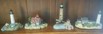 #555 Lot Of 4 Lighthouses