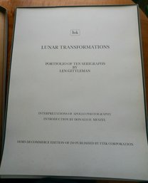 O607 Itek Lunar Transformations 20 Lithograph