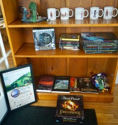 O612 Lord Of The Rings Lot Books, Dvd's, Games & More