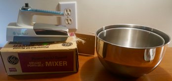 P680 Vintage Mixer & Bowls