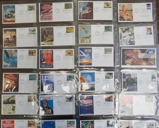 #150 Binder With 100 First Day Covers