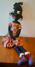 #735 Handmade Posable Wire Doll 21'T