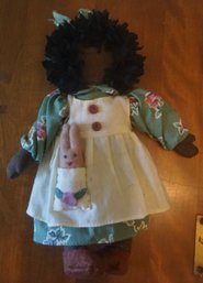 #736 Handmade Doll 10'T