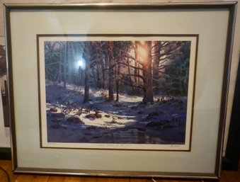 #757 'bright Light' Signed & Numbered Print 29 X 23