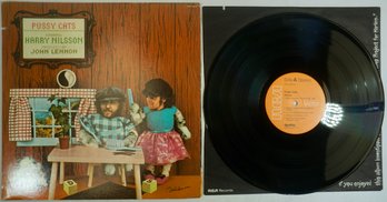 HARRY NILSSON/JOHN LENNON Pussy Cats RCA CPL1-0570 , Gatefold Promo, VG, VG