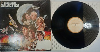 Battlestar Galactica Original Soundtrack MCA 3051 First Press No Barcode, P, EX