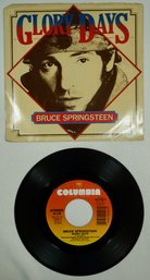 Bruce Springsteen 'Glory Days' B/w 'Stand On It' ORIGINAL 45 & Picture Sleeve - EX - NM