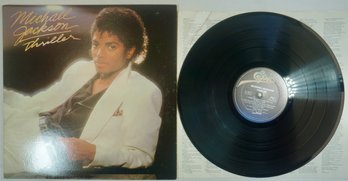 Thriller , Michael Jackson ,Epic 38112 1st Pressing, VG, NM