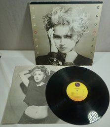 Madonna Madonna Original 1983 LP Record Sire W1-23867 W/ Lyric - VG-NM