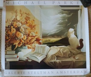 #800 Michael Parkes Poster 31 X 27