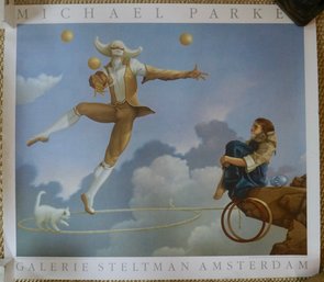 #801 Michael Parkes Poster 31 X 27