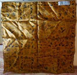 #823 Tyrell Katz Pure Silk Scarf Made In Great Britian