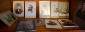 #845 Lot Of 22 Cabinet Cards & Old Photos