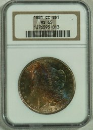 #3 1881 Carson City Silver Dollar NGC - MS 65