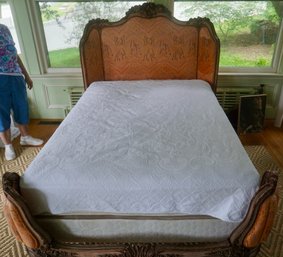 #884 From The Estate Of  Maira Callas Fabulous Late 19th Century Northern Italian Gondola Bed
