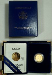 #58 - 1992 P $10 American Eagle 1/4 OZ Proof Gold Bullion Coin