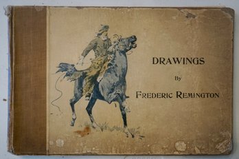 #899 1897 Drawings By Frederic Remington