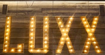 Luxx Wooden Lighted Sign