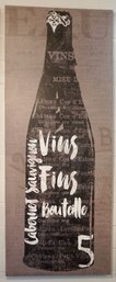 #269 Vins Fins Boutelle Vinyl Wall Art