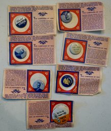#978 Vintage Lot Of 7 Political Pins