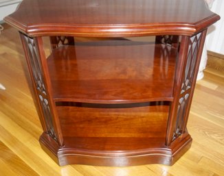 #76 Pair Of 2 Cherry End Tables