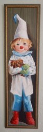 #101 Signed Dianne Dengel Painting Clown