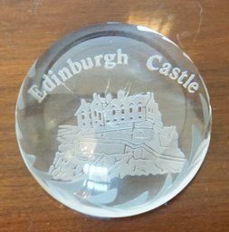 #115 Edenburg Castle Paperweight