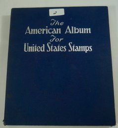 #2 - The American Album For United States Stamps 50-65  Percent Full, Or More Including Documentary, Revenue