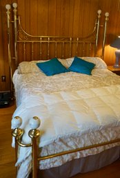 #B103 King Size Brass Bed