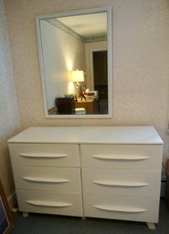#B109 Merrimac Cabinet Shop Painted White Dresser