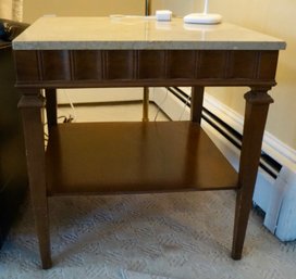 #P122 Marble Top Table