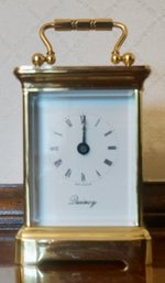 #182 Quincy Quartz Carriage Clock ( Made In England) 4'T X 2'W