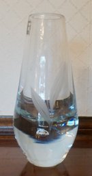 #184 Kalmar Crystal Norway 6'Vase