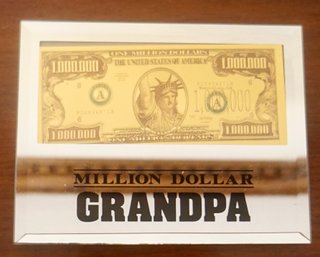 #195 Million Dollar Grandpa 5 1/2' X 7'