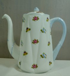 #22- Shelley 'rose Pansy Forget - Me - Not' #13424 - Coffee Pot