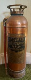 #185 Badgers Copper Fire Extguisher  24T