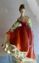 #199 Royal Doulton Fair Lady Red