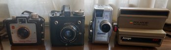 #242 Lot Of 4 Cameras