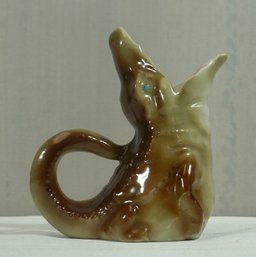 #49-  Rare Royal Bayreuth Gator Creamer 4.5' X 4'