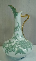 #70- 10.5' T Ewer- Signed PL - Embossed Design