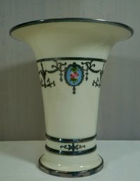 #73 - 8.25' T American Belleek Vase