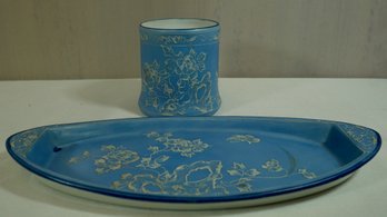 #114- 2 Piece Hand Painted Nippon