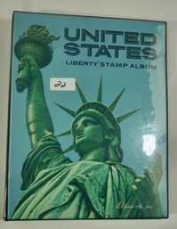 #22-united States Liberty Stamp Album - 20 Percent Full By Harris