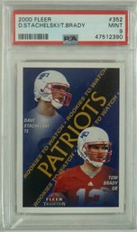 2000 Fleer #352 Tom Brady RC PSA 9 MINT