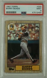 1987 Topps #320 Barry Bonds RC PSA 9 MINT