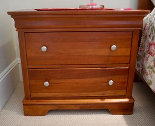 BR Pair Of Stanley Furniture Cherry Night Stands