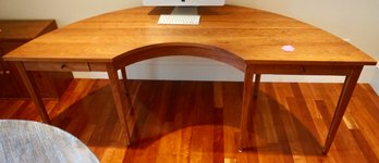 Thos. Moser Half Moon Cherry Desk