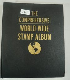 #32 The Comprehensive World - Wide Stamp Album - About 15 Percent Full