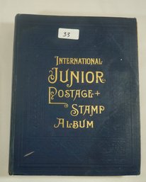 #33 International Junior Postage Stamp Album - 10 - 15 Percent Full