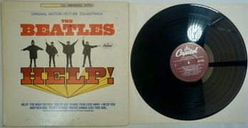 #9- The Beatles Help! Original Motion Picture Soundtrack  SMAS 2386 Capitol Canada - VG- EX